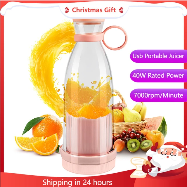 Juice Blender Rechargeable Fruits Mixer Bottle  Blender Bottle Blends -  Rechargeable - Aliexpress