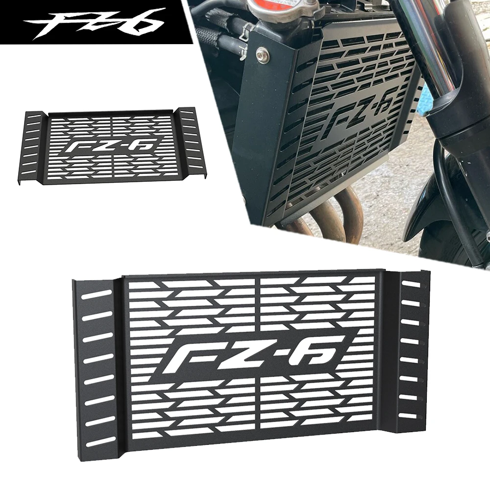 

FOR YAMAHA FZ6 FAZER FZ-6 FZ 6 Fazer 2007-2010 2009 2008 Motorcycle Radiator Grille Cover Guard Protection Protetor Accessories