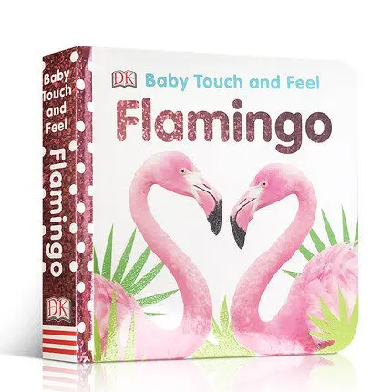 

MiluMilu Baby Touch And Feel Flamingo Buku Enlightenment English Picture Book