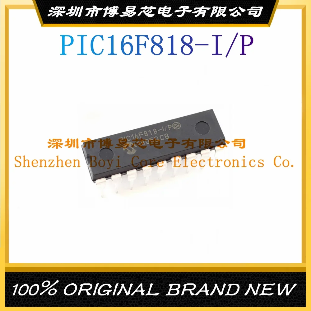 1PCS/LOTE PIC16F818-I/P Package DIP-18 New Original Genuine Microcontroller IC Chip (MCU/MPU/SOC)