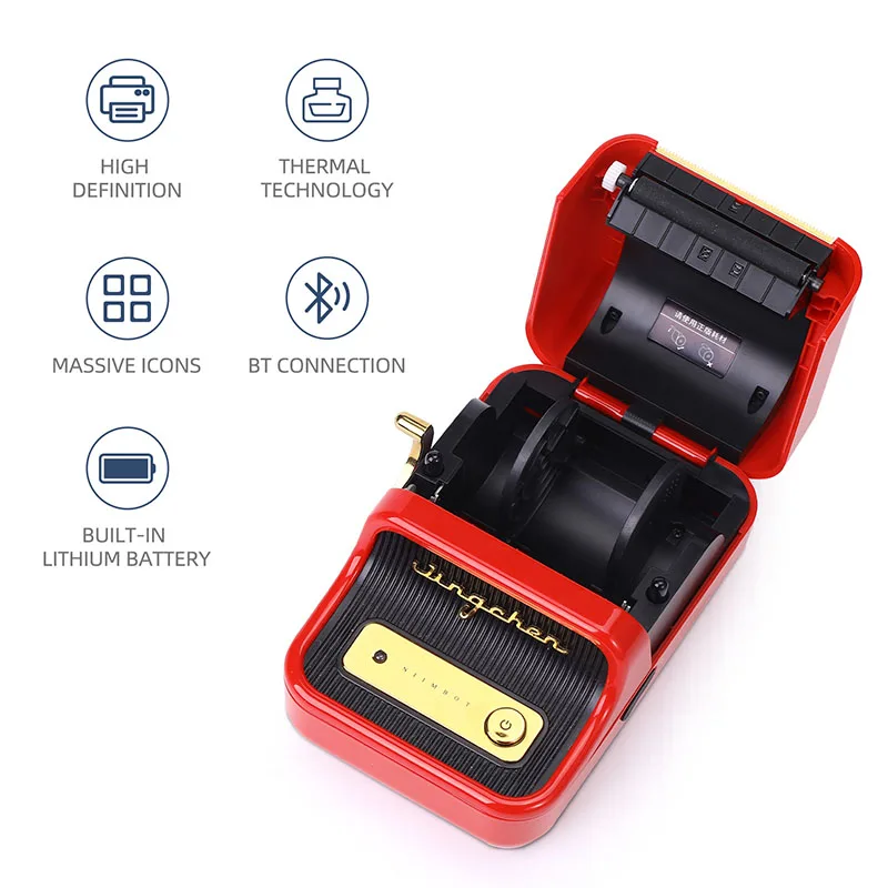 Printer for Home Office Commercial Pocket Mini