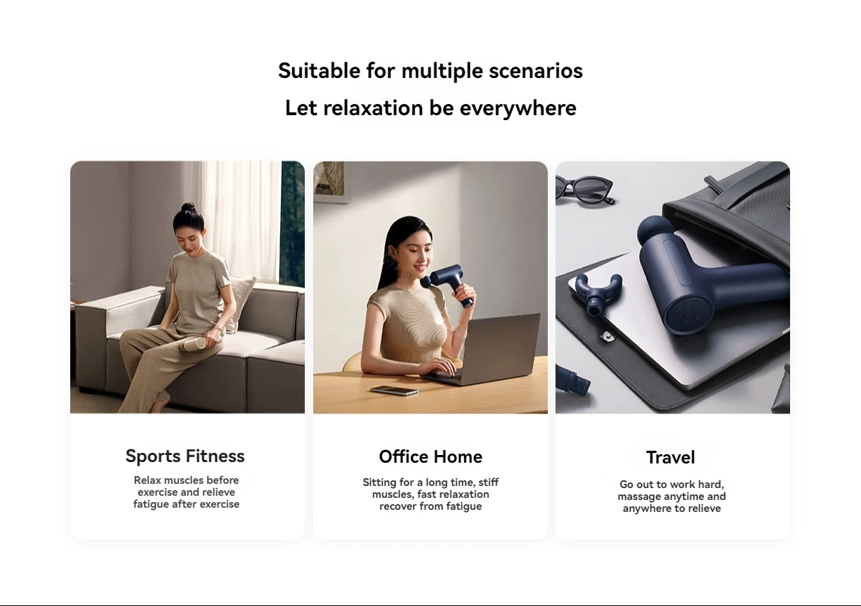 Xiaomi Mijia Fascia Gun 3 Muscle Massage Gun description image 11