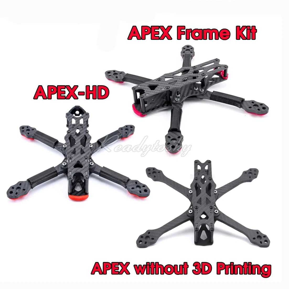 5inch 225mm / 6inch 260mm / 7inch 295mm Carbon Fiber Quadcopter Frame Kit For APEX 7 Inch APEX-HD FPV Freestyle RC Racing Drone 1 5inch 225mm / 6inch 260mm / 7inch 295mm Carbon Fiber Quadcopter Frame Kit For APEX 7 Inch APEX-HD FPV Freestyle RC Racing Drone