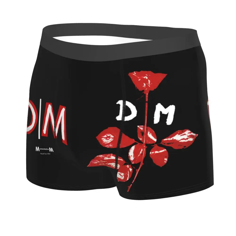 Custom Electronic Rock Depeche Cool Mode Boxers Shorts Men Briefs Underwear Cool Underpants