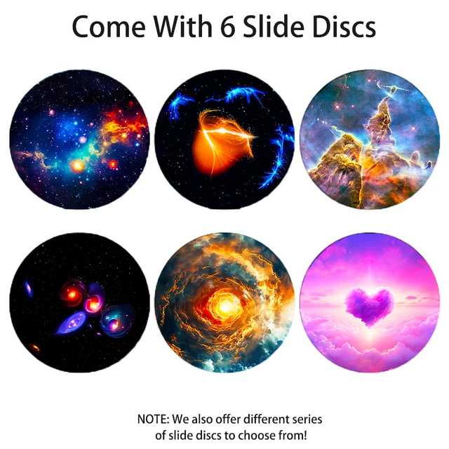 4K Galaxy Projector Light Discs 2