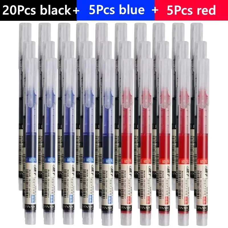 20black 5blue 5red