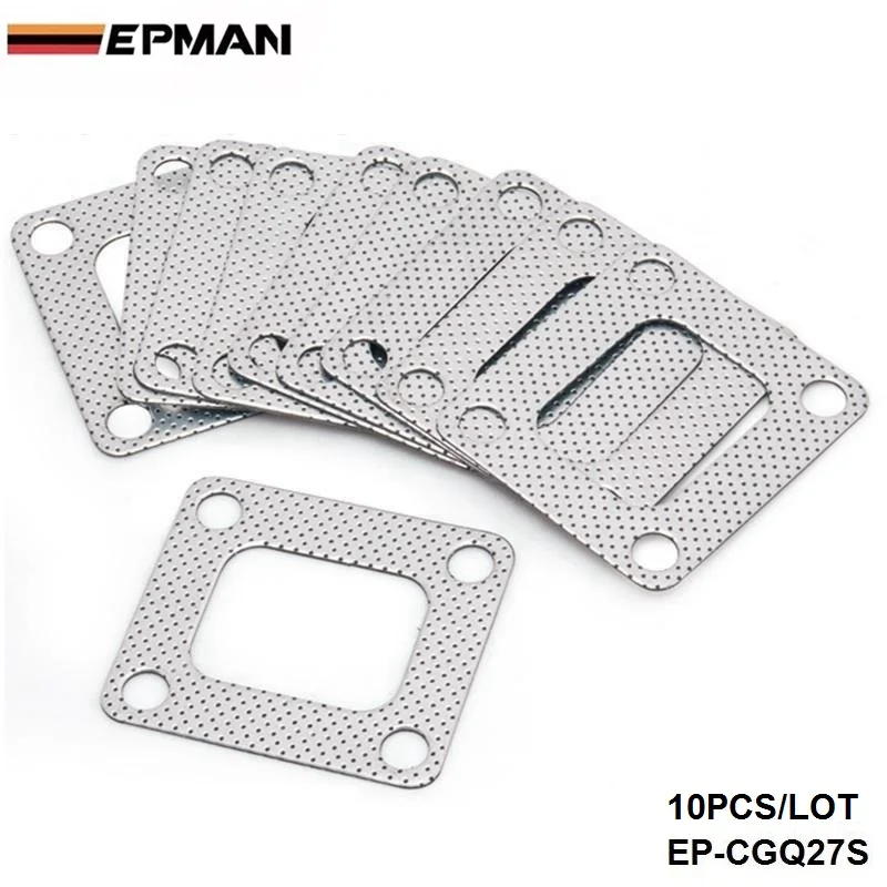 EPMAN 10PCS/LOT 3 Layer Composite Turbo Gasket T4 Exhaust Turbine Inlet Manifold EP-CGQ27S