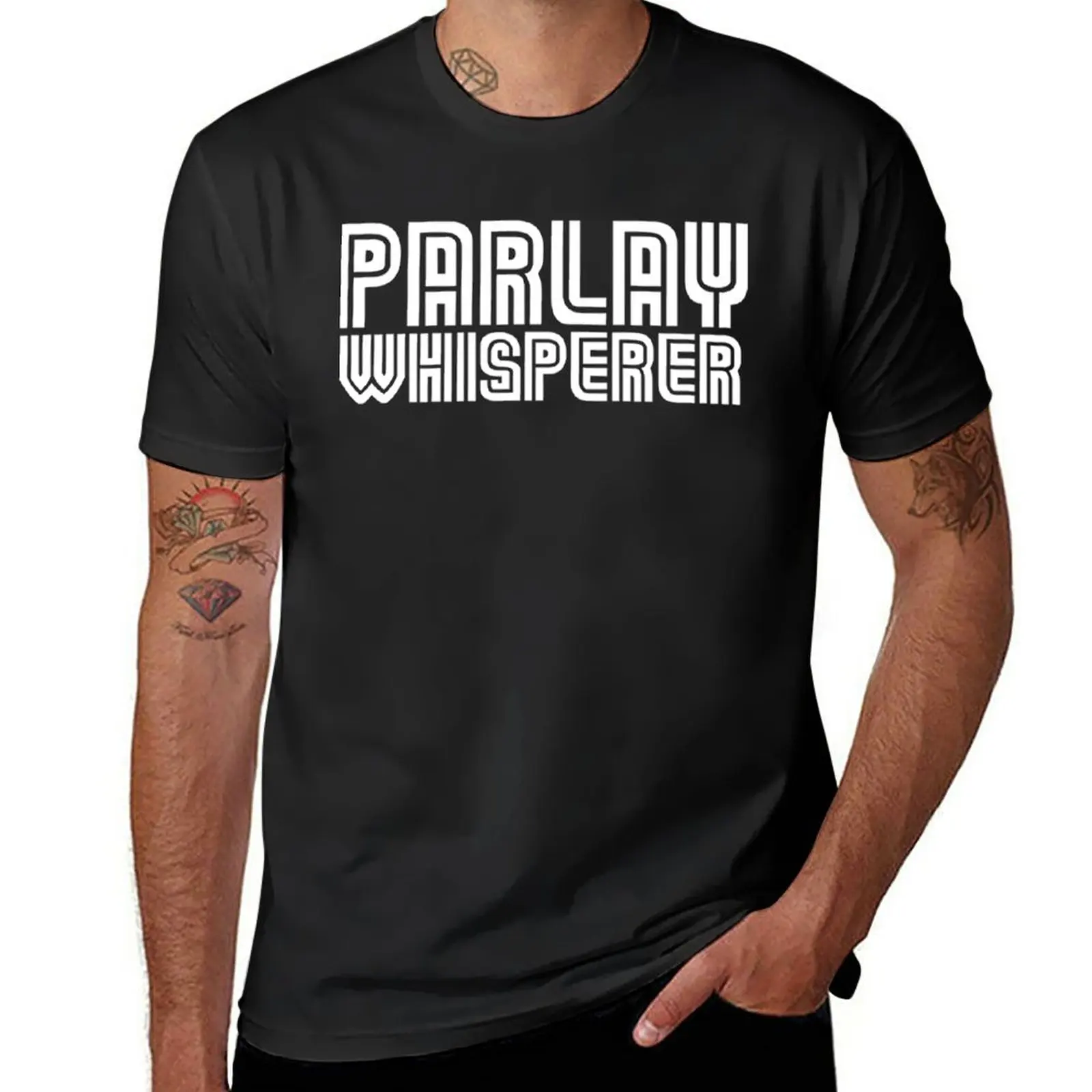 

New Parlay Whisperer T-Shirt blondie t shirt anime plain white t shirts men