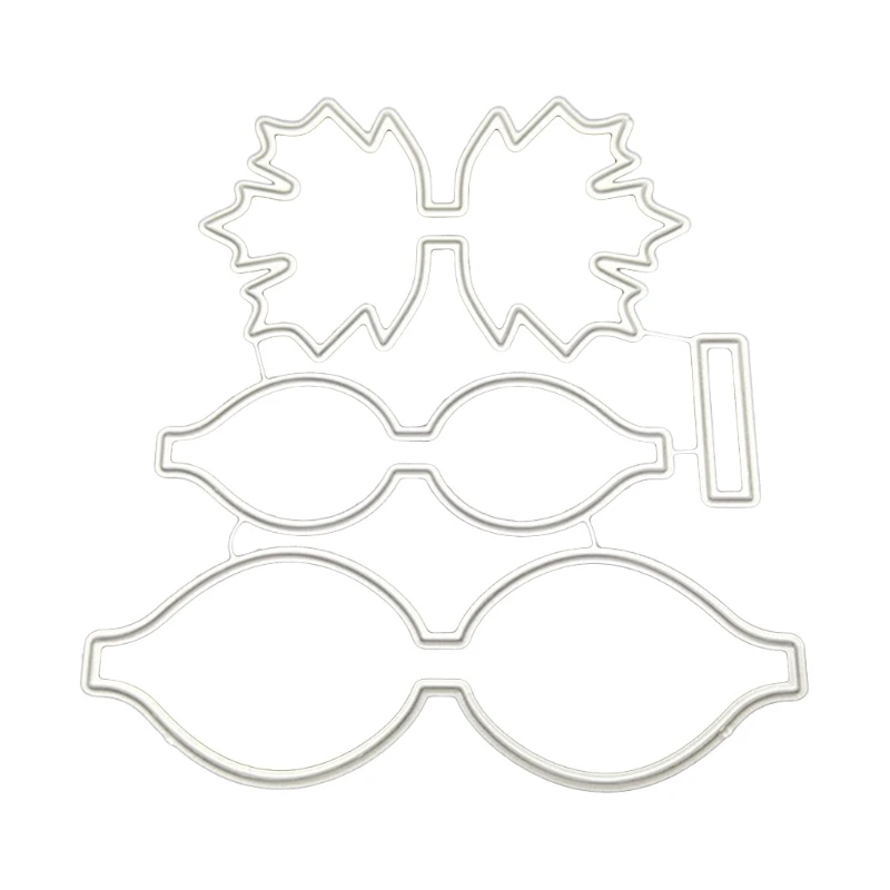 

Bow Metal Cutting Dies Stencil DIY Scrapbooking Album Paper Card Template Mold M68E
