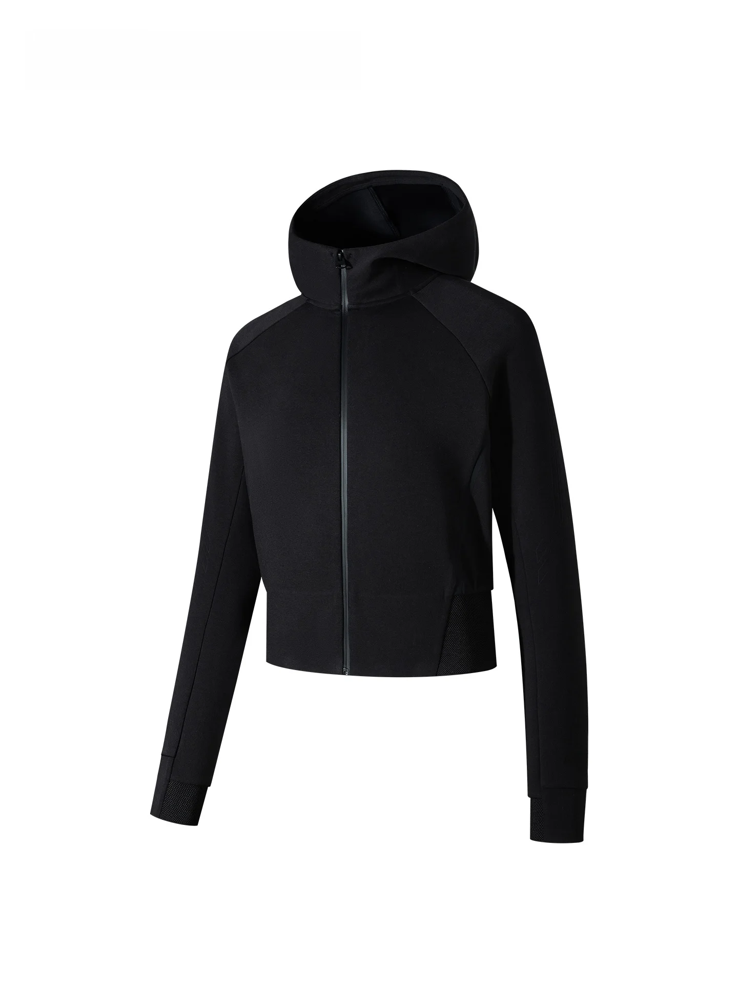 안타 챔피언 올매치 시리즈 비즈니스 스타일 여성 니트 스포츠 탑 재킷 긴팔 지퍼 클로저 숏 기장