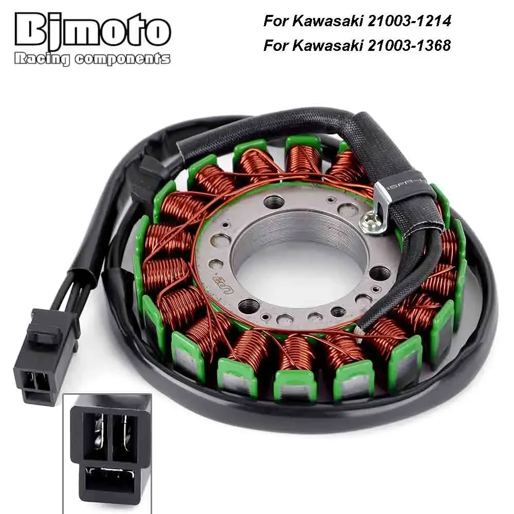 

Motorcycle Stator Coil For Kawasaki ZRX400 1994-2008 ZR400 ZRX-II 95-08 Ninja ZX-6R ZX-6 ZX400 ZZR400 ZZR500 ZX500 ZZR600 ZX600