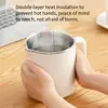 Portable Folding Water Heater For Travel Outdoor Small 304 Steel Electric Kettle Folding Water Cup Is Convenient And Easy To Use 3
