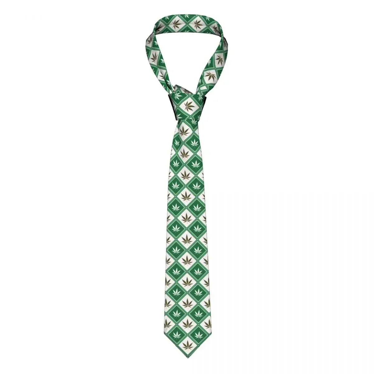 

Mens Tie Classic Skinny Monstera Leave Texture Neckties Narrow Collar Slim Casual Tie Accessories Gift