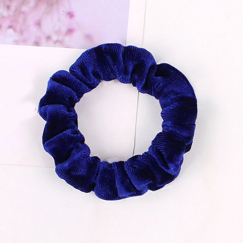 33 Colors Velvet Scrunchie Women Girls Elastic Hair Rubber Bands Accessories Gum For Women Tie Hair Ring Rope Ponytail Holder head scarves for women Hair Accessories