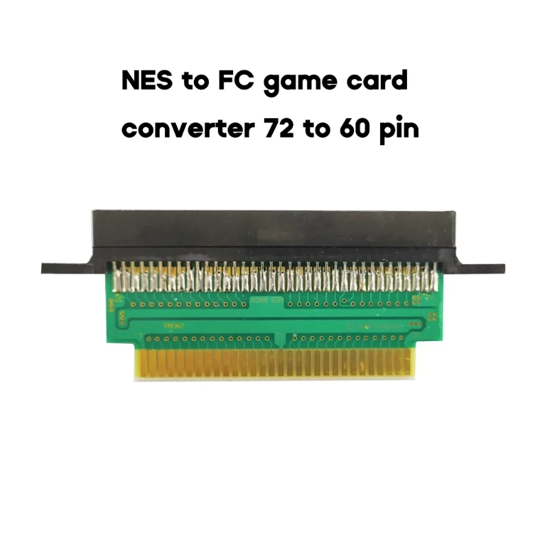 para Cartão Nes para para fc Game Console 72 Pin para 60 Pin Adaptador Slot Cartão Adaptador Drop Shipping - Image 6