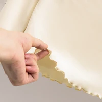 Girls Solid Color Long Sleeve Ruffle T-Shirt  Autumn and Winter Soft and Warm Children Clothing Everyday Versatil T-Shirt 4