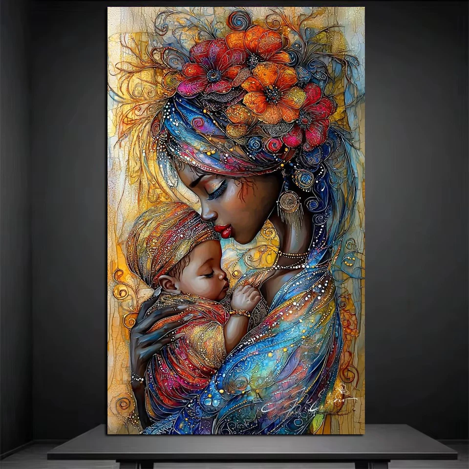 5D Diamond Painting Set – 30x40 Cm, Stad Bij Nacht, Ronde Harsdiamanten, Inclusief Stift, Dienblad En Lijm, Voor Volwassenen En Kinderen