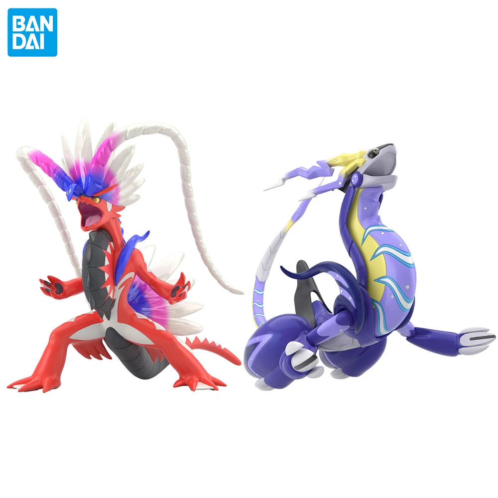 

Original New Bandai Pokemon Scale World Paldea Region Miraidon & Koraidon Exclusive Anime Game Figure Collectible Model Toys