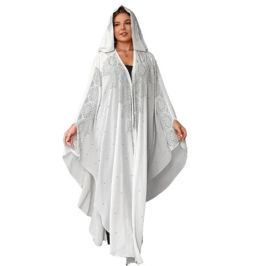 Open Abaya Dubai Kaftan Muslim Cardigan Abayas Dresses for Women 2024 Casual Kimono Robe Femme Caftan Turkish Islamic Clothes