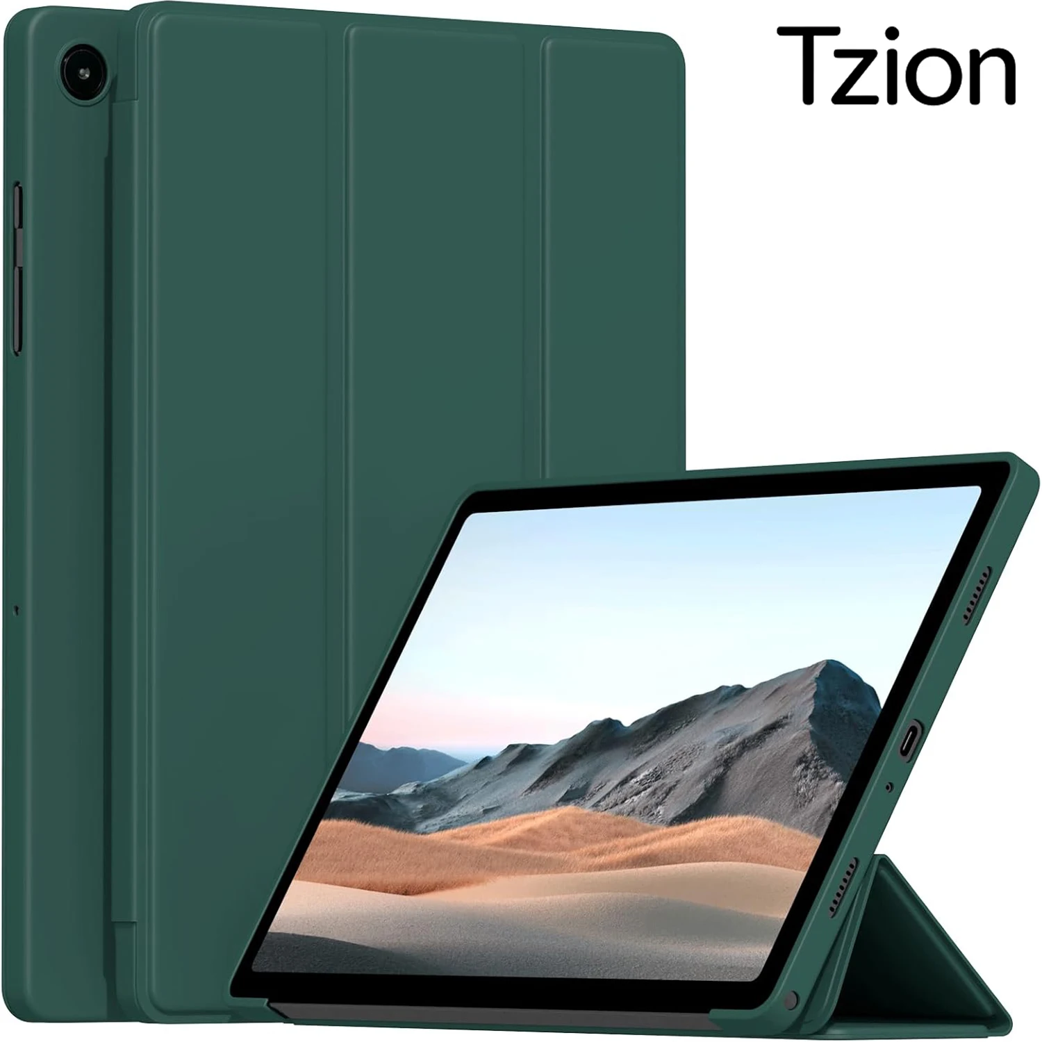 Leather Flip Smart Cover with Magnetic Stand