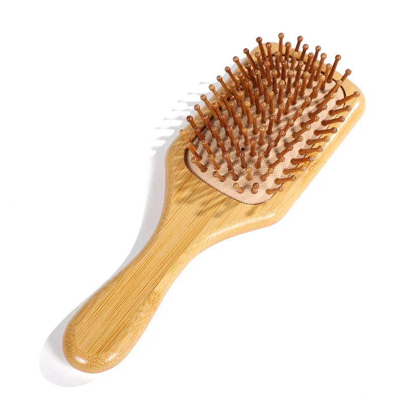 New Sdottor Wooden Bamboo Hair Brush Air Massage Comb Anti-static Scalp Combs Airbag Hairdressing Healthy Reduce Hair Loss Styli 6