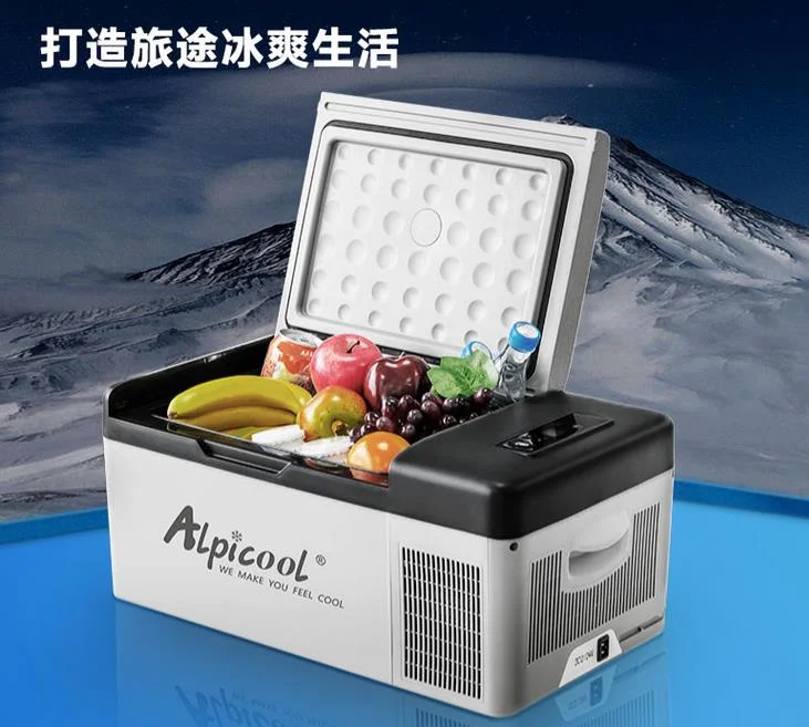 china Alpicool 15L car home refrigerator mini fridge AC100-240V DC12/24V Portable Cold storage outdoor travel compressor small mini dehumidifier household air dryer moisture absorber bookcase wardrobe clothes dryer closet moisture air drying box 110 240v