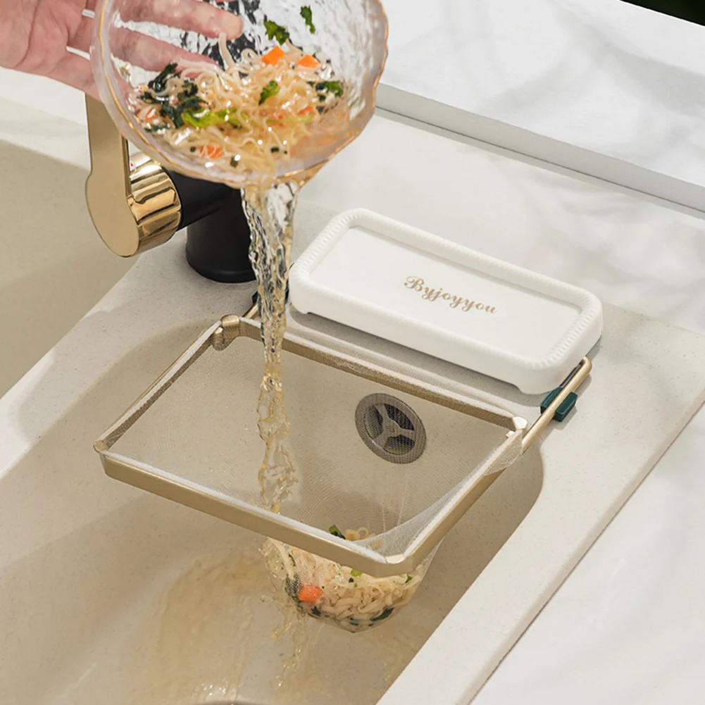 Sink Filter Kitchen Sink Filter Sink Strainer Kitchen Sink Strainer Sink Strainer Rack Anti-clogging Sink Drain Basket Vegetable Fruit Disposable Garbage Net Prevent Food Residues Falling