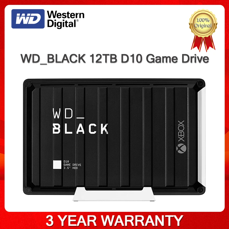 Hdd Wd Black 12tb D10 Game Drive Xbox Wd Black D10 Game Drive