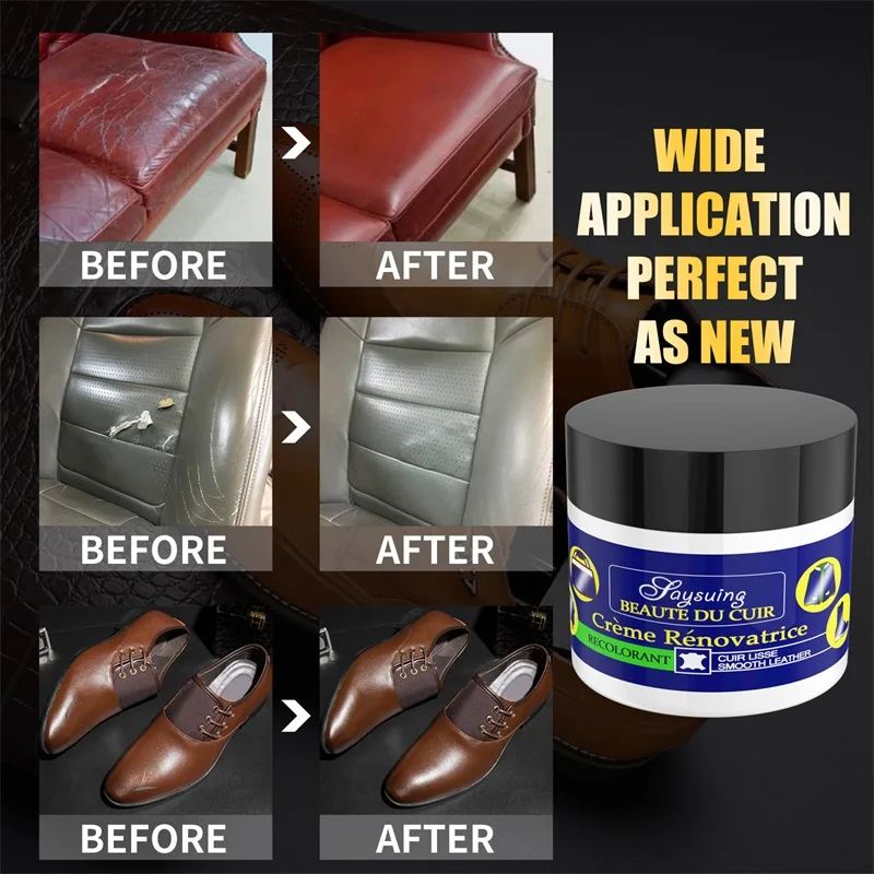 Leather Repair Cream Seat Renovation Paste Color Paste and Repair Cream