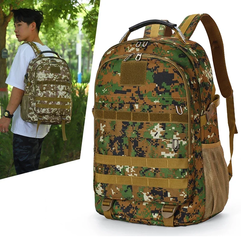

Backpack Men's Oversized Luggage Travel Bag Casual Camouflage Outdoor Mountaineering Bag Travel Backpack Women's Bag