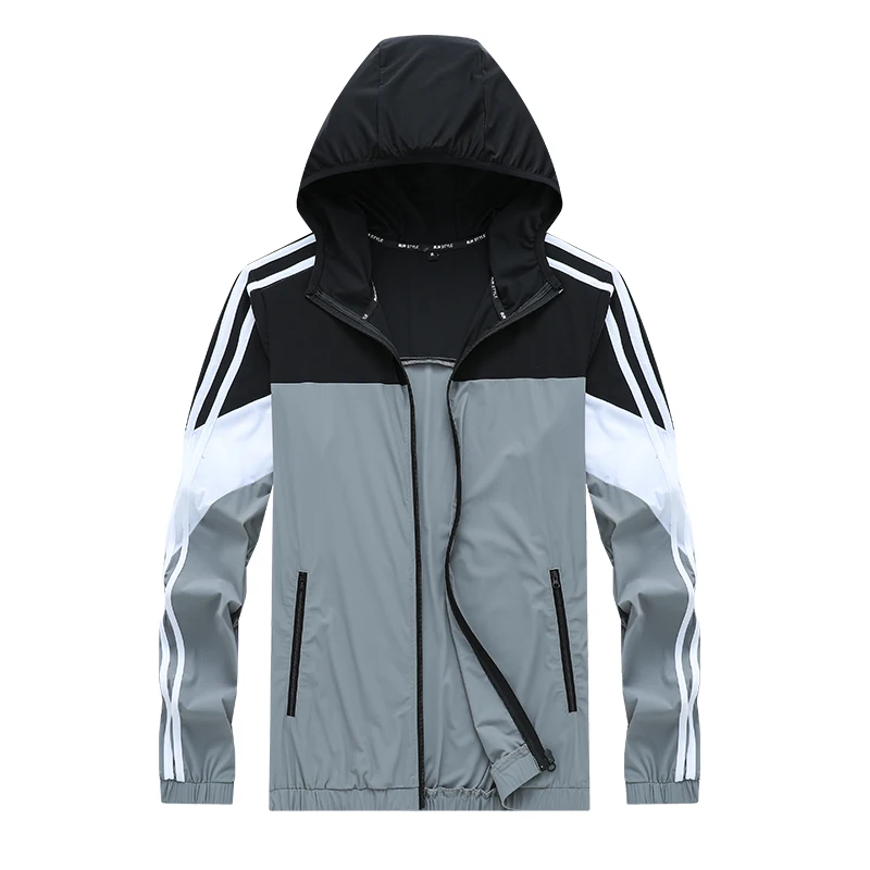 New zipper, lightweight, breathable, and dry for men and women's outdoor jackets, sun protection clothing, skin clothing, men's