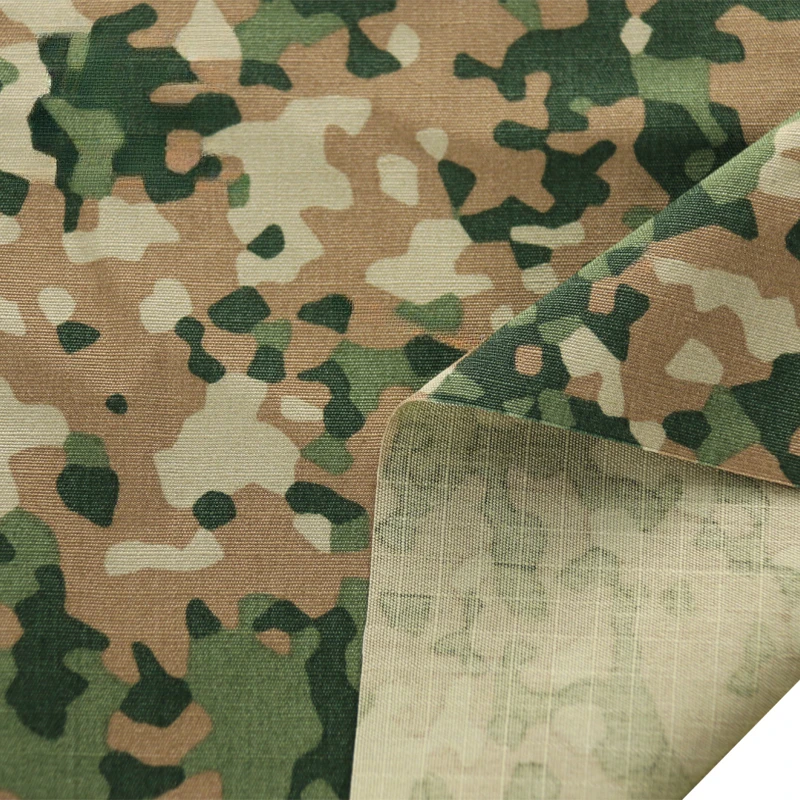 

1.5m Wide Nylon Plaid TC Plaid MC BK Fabric Quick Drying Breathable DIY Camouflage Tactical Clothing Camo Sewing Cotton Fabric