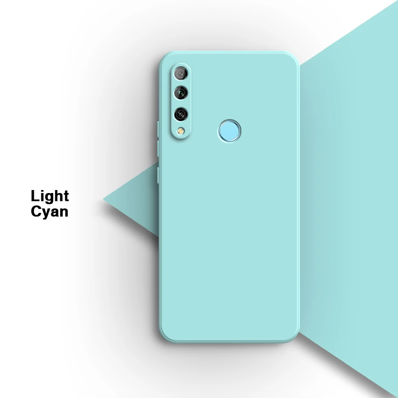 Matte Soft Candy Color Silicone Phone Case with Lens Protection