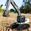 Huina 667 1:24 Alloy 9Ch Remote-Controlled Crawler Excavator Dump Truck Construction Card Excavation Children's Toys 3