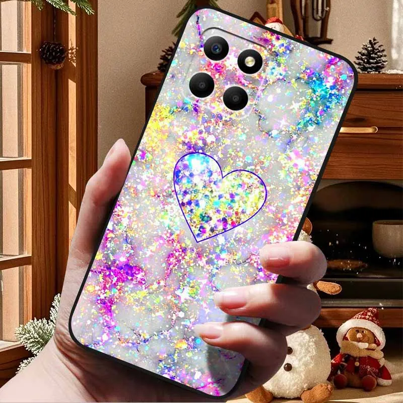 Stylish Black Cat Soft TPU Silicone Back Cover