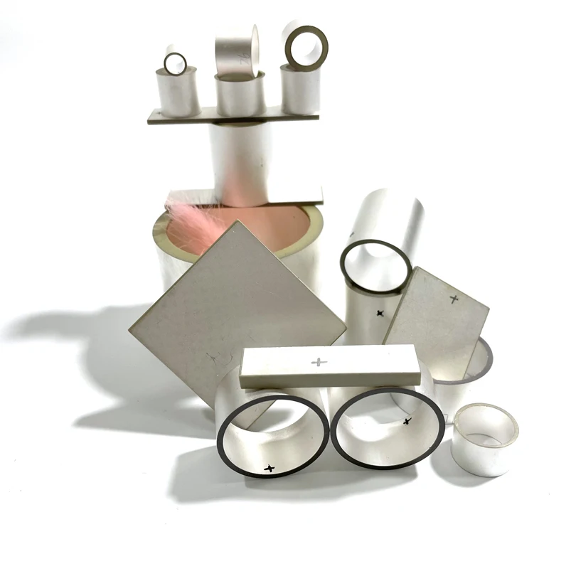 Pzt 튜브 압전 세라믹, 모든 크기 맞춤형, OD61xID55xH10mm