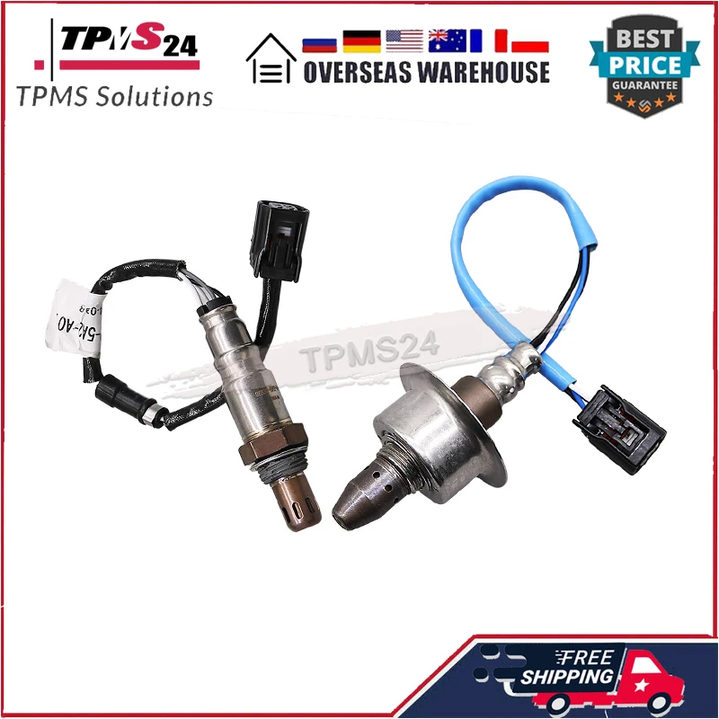 

234-9119 234-4574 36531-R1A-A01 36532-5A2-A01 2Pcs Upstream & Downstream Oxygen O2 Sensor For 2012-2015 HONDA CIVIC 1.8L