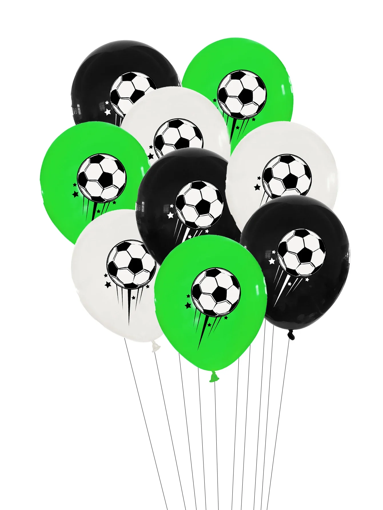 9pcs 12inch Football Latex Balloons Football Pitch Decoration Theme Birthday Party Decoration Kids football party toys