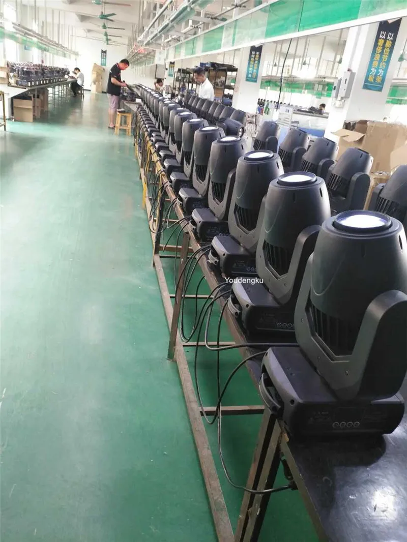4 pieces Stage dmx moving heads led 150W LED Beam Moving Head Spot Light DMX Gob