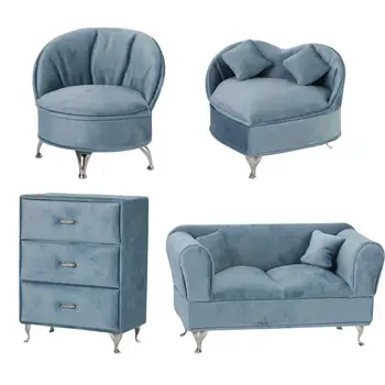 Furniture Shaped Jewelry Box Organizer Travel Small Storage Case for Earrings Women