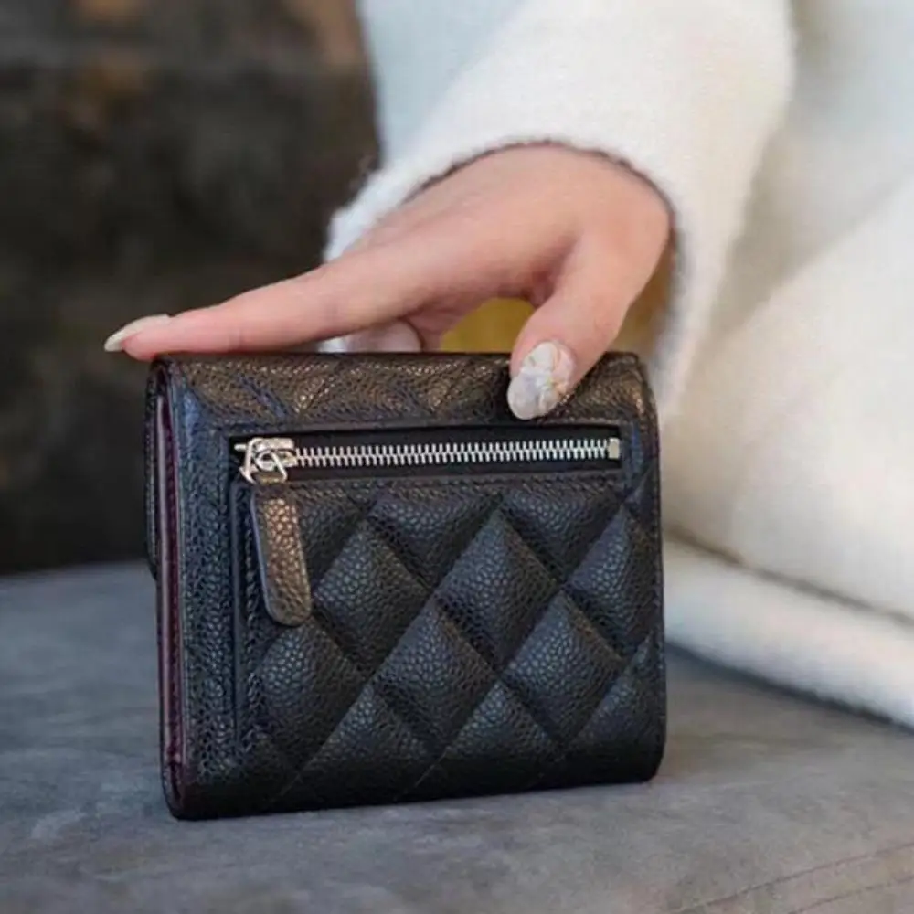 

Genuine Cow Leather Luxury Top Quality Fashion Vintage Credit ID Card Holder Card Case Coin Purse Card Bag Flip wallet