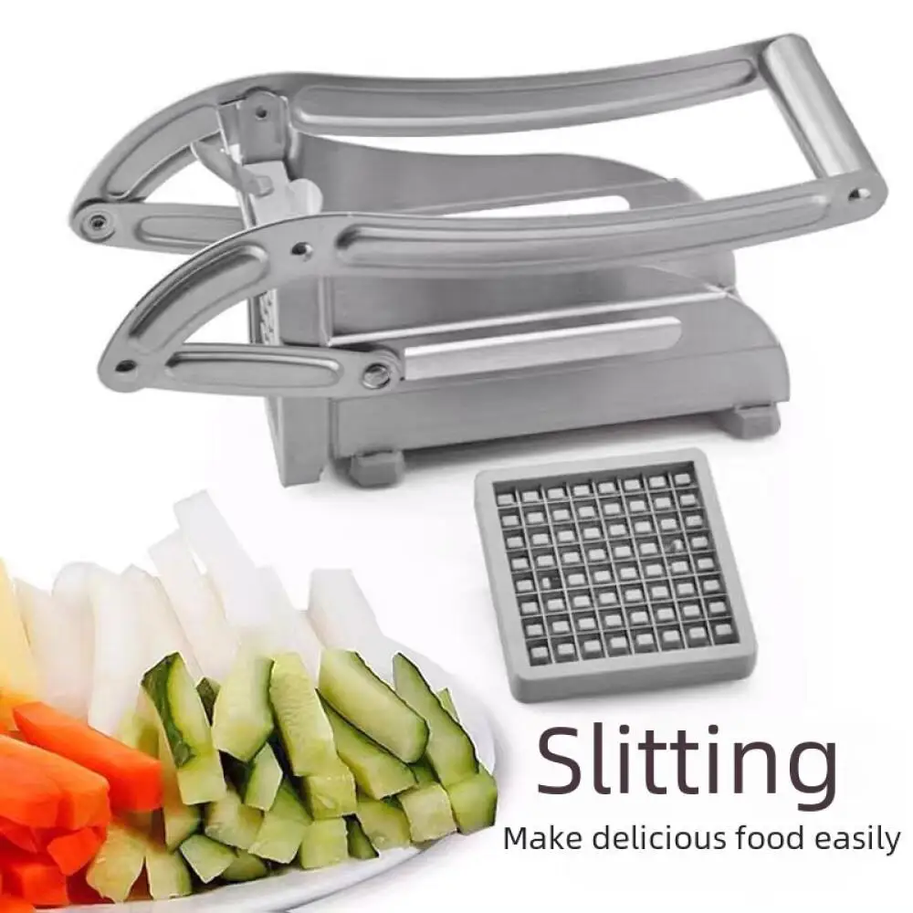 Stainless Steel Slicer Vegetable Cutter French Fry Maker Multi-Function Kitchen Tools Household Appliances Potato Cutter