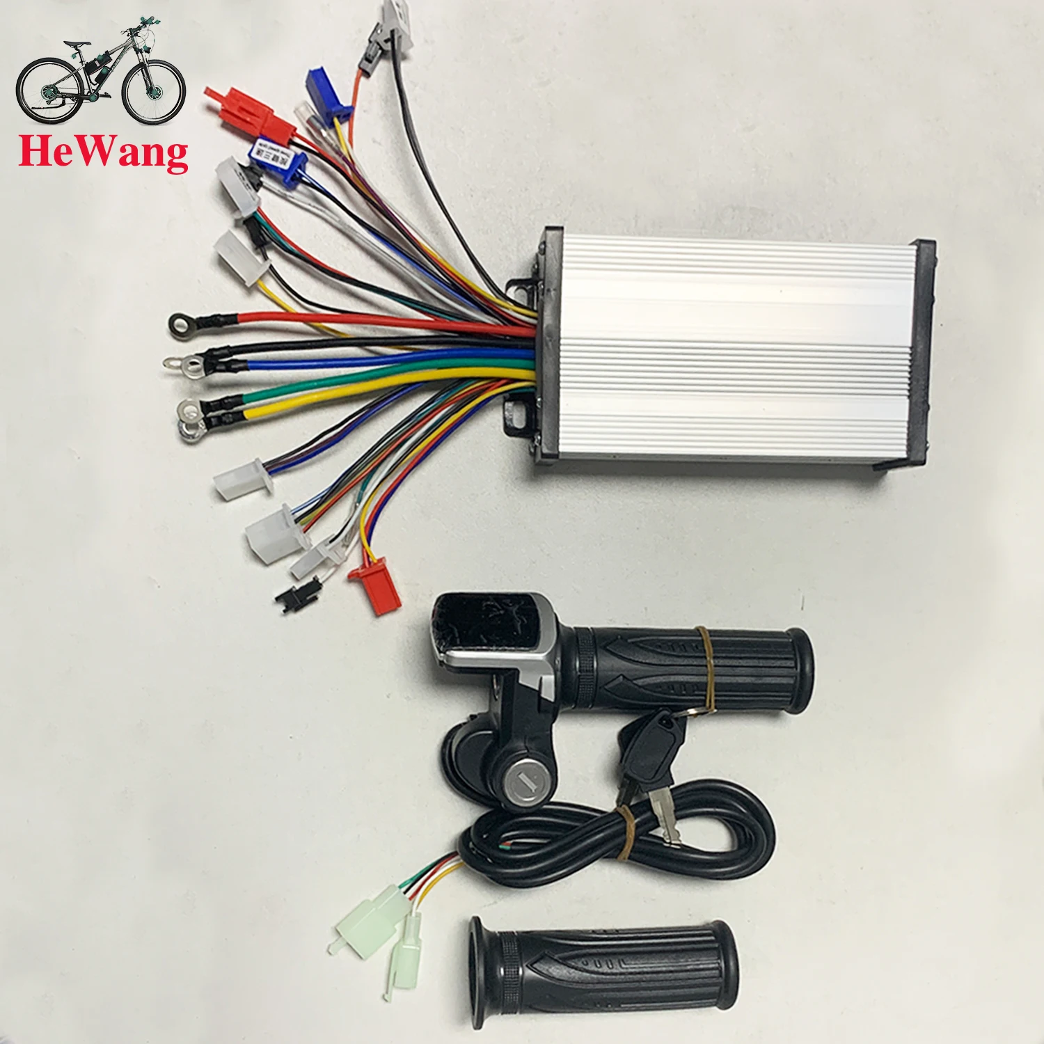 36V-64V 1500W Sine wave Brushless motor controller with Lock LED display battery