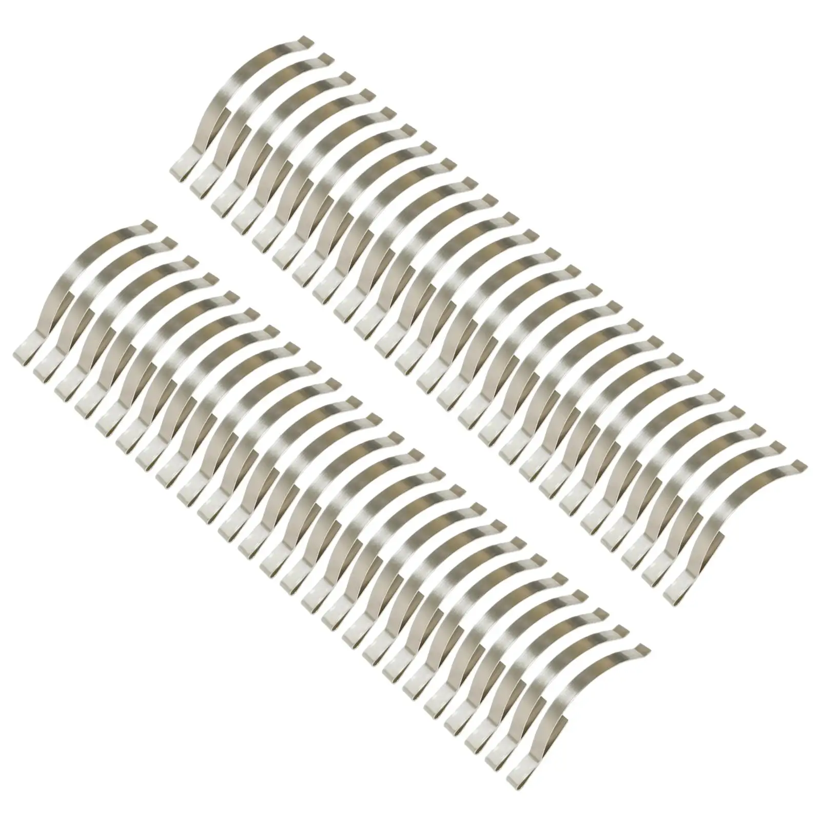 50Pcs Window Screen Tension Spring Clips, Stainless Steel Tools Easy to