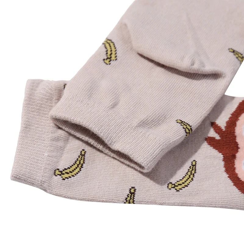 Calcetines de algodón con estampado de animales para niños y niñas, medias de cinco dedos, Kawaii, novedad de otoño e invierno, 2024