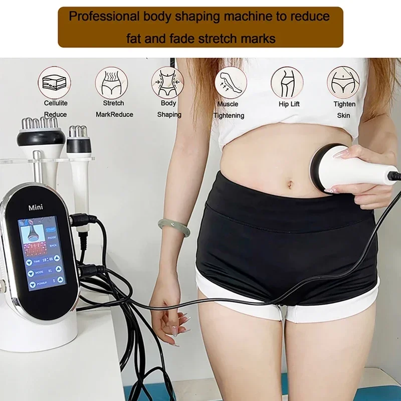 4-in-1 Facial Care 40K Cavitation Lipo Slimming Ultrasonic Liposuction Cavitation Machine Skin Tightening Lifting Device