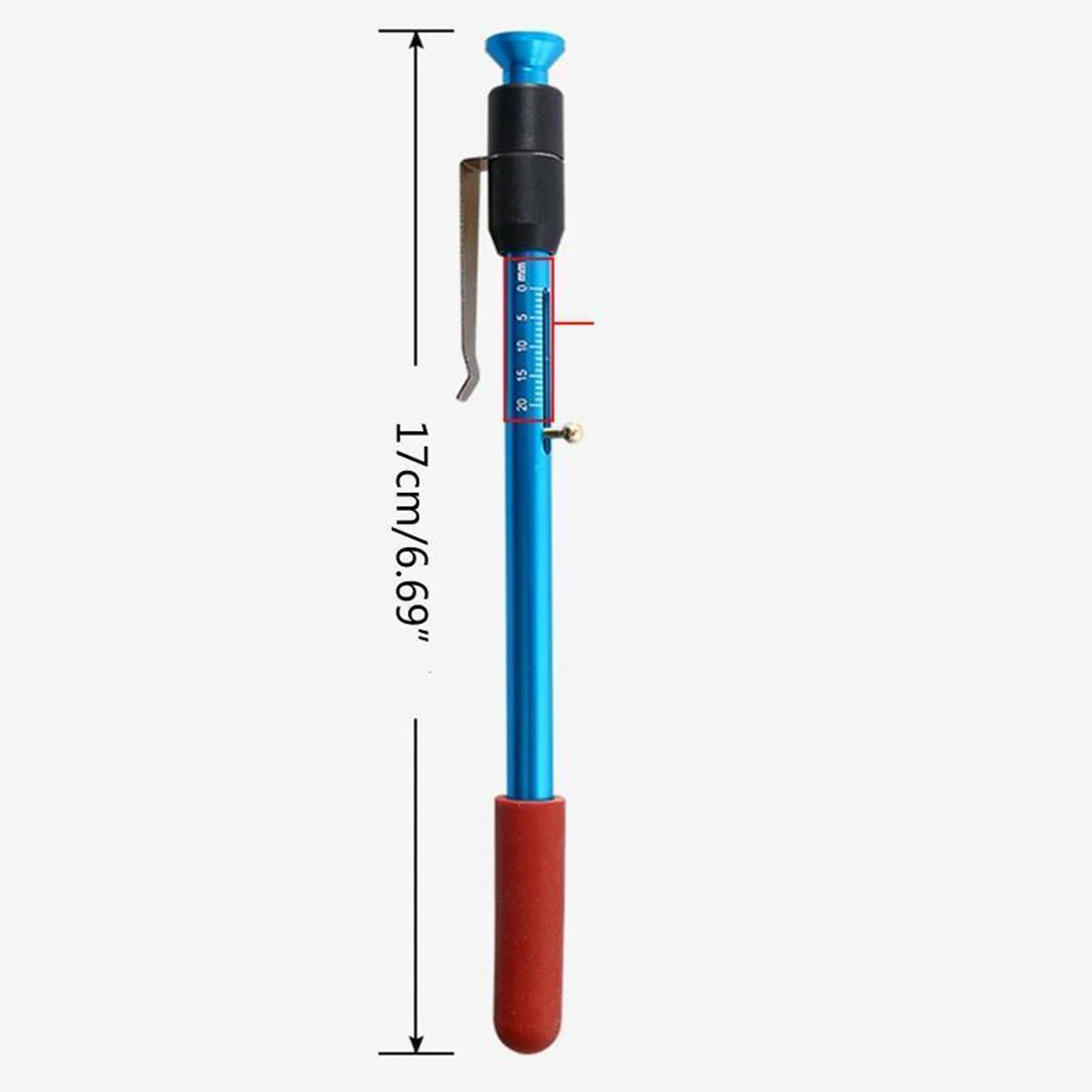 

Brake Pad Thick Gauge 13.8cm Brand New High Quality Record Brake Pads Thick Detection Pen Gauge Measuring Tool