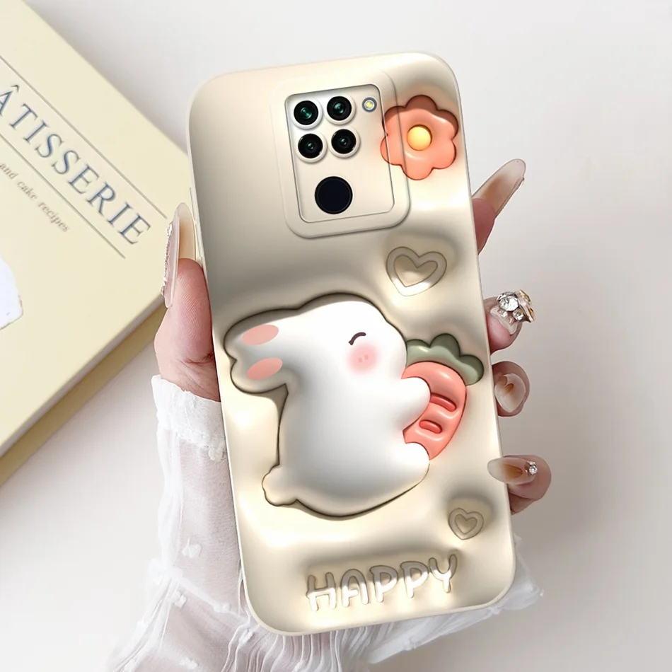 Cute Panda Rabbit Cartoon Shockproof Silicone Phone Case