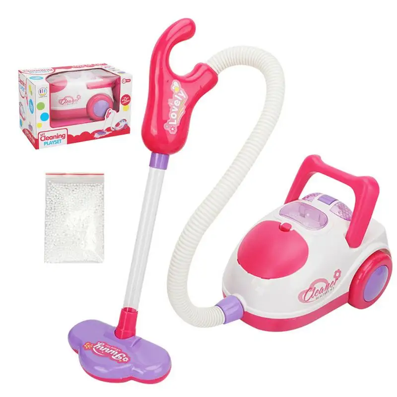 Children's Electric Mini Vacuum Cleaner With Real Working Function USB Charging Kids Educational Toys birthday gift