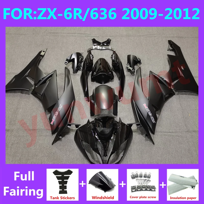 Motorcycle Fairings Kit fit for Ninja ZX 6R 2009 2010 2011 2012 ZX6R zx 6r 636 09 10 11 12